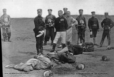 Beheaded Criminals In China Photograph Wisconsin Historical Society