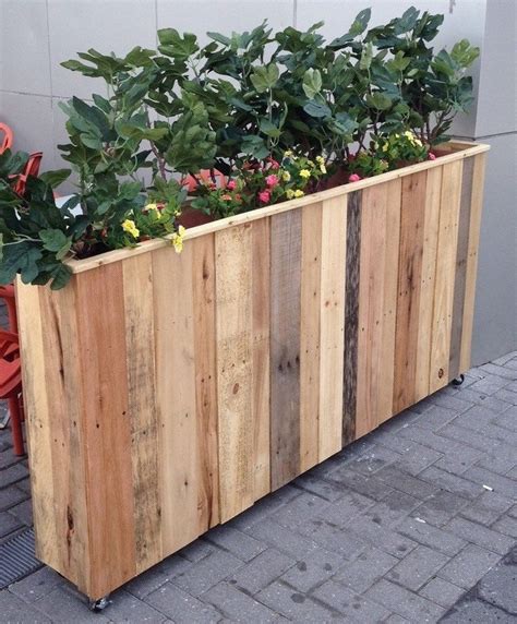 Upcycling Amazing Pallet Wood Projects Wood Planters Wood Planter