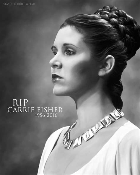 Rip Carrie Fisher By Urielwelsh On Deviantart