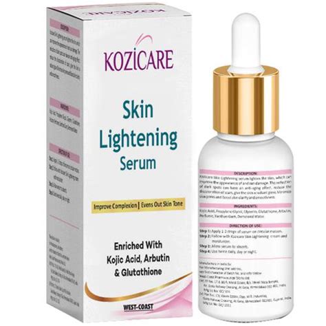 Buy Kozicare Skin Lightening Serum Enriched With Kojic Acid Arbutin