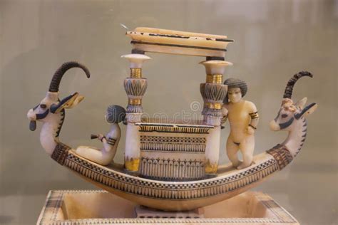 Tutankhamon Treasure At Egyptian Museum Editorial Stock Photo Image