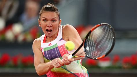 Simona Halep Wins On Romanian Day In Madrid The New York Times