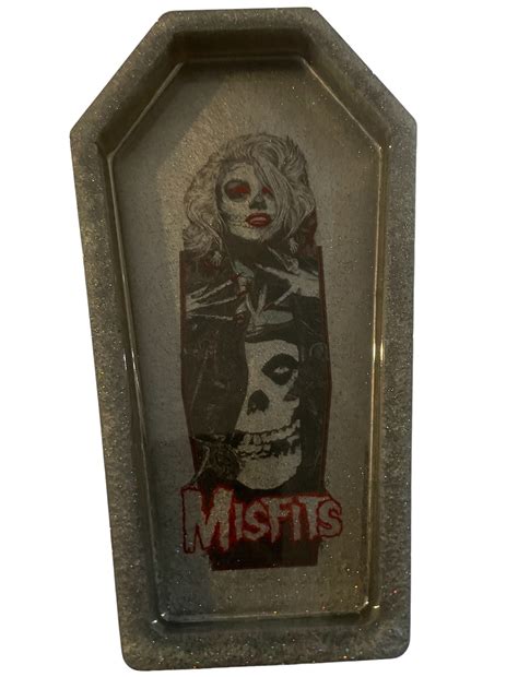 Misfits Coffin Resin Tray Etsy