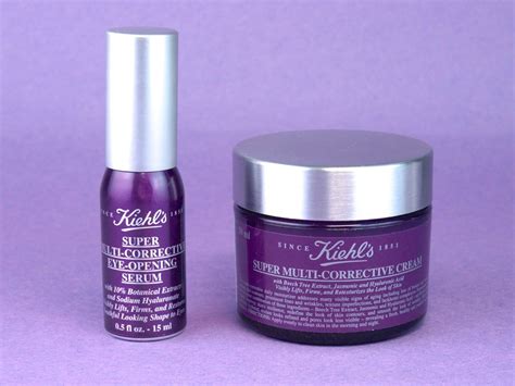 This one also caters to the eye area and claims to reduce fine lines and wrinkles under the eyes. Kiehl's Super Multi-Corrective Cream & Eye-Opening Serum ...