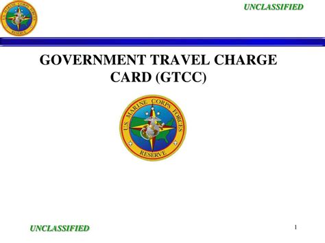 Ppt Government Travel Charge Card Gtcc Powerpoint Presentation