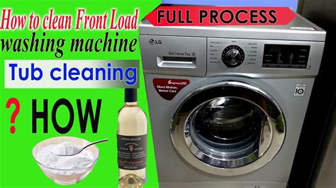 How To Clean Front Load Washing Machine Tub Cleaning Without Tubcleaner