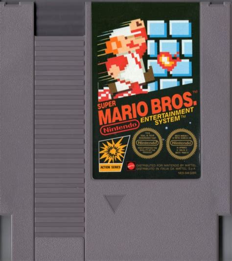 Super Mario Bros 1985 Box Cover Art Mobygames