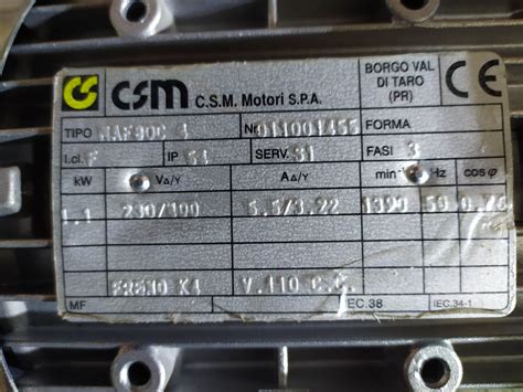 Maf80c4 Csm Motor 11kw 1390rpm Vtc Solar