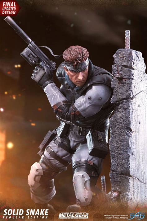 Statuette Solid Snake Metal Gear Solid Derivstore Les Spécialistes