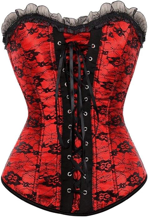 Marciay Gothic Lace Corsage Ladies Corset Summer Shaping Body Strappy