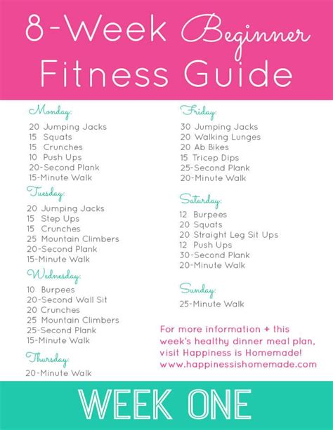 We did not find results for: Beginner Fitness Jumpstart: Week 1 | Weekly workout plans ...