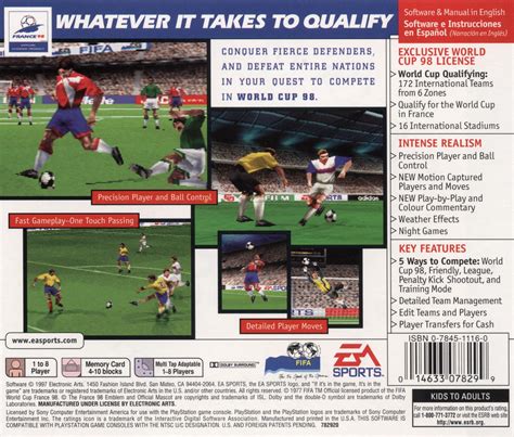 Fifa Road To World Cup 98 Psx Cover