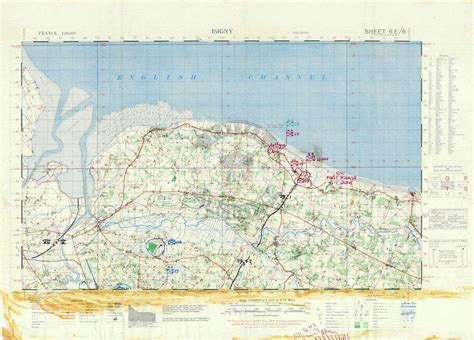 Normandy Omaha Beach Battle Map Framed Maps D Day Normandy Map