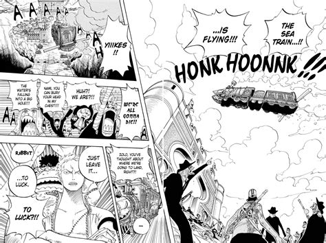 One Piece Chapter 380 The Trains Arrival At Enies Lobby Main Land