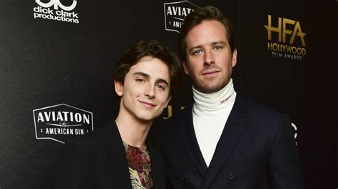 The Truth About Armie Hammer And Timothee Chalamets Relationship