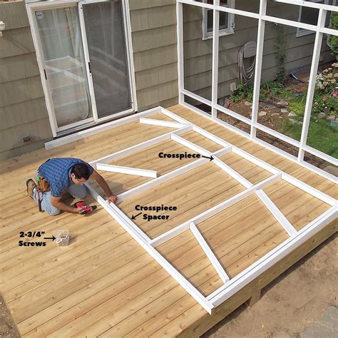 How To Build A Screened In Porch Building A Porch Screened In Porch