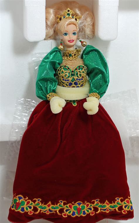 Holiday Jewel Porcelain Barbie 1995 Mib Nrfb 14311 74299143113 Ebay