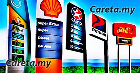 Berikut adalah harga terkini serta carta perubahan harga runcit minyak petrol dan diesel / latest petrol prices di malaysia. Harga bahan api di minggu Tahun Baru Cina (25 - 31 Januari ...