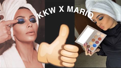 Kkw X Mario Review Makeup Tutorial Youtube