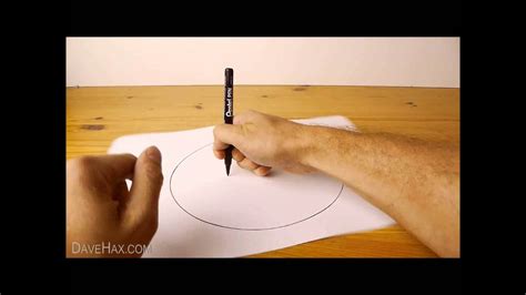 Cómo Dibujar Un Círculo Perfecto Por Ti Mismo Youtube