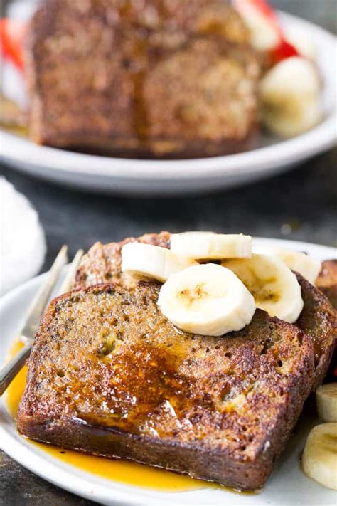 French Toast With Bananas And Walnuts Delicieux Recette