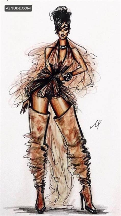 Rihanna Sexy Outfit For Coachella AZNude