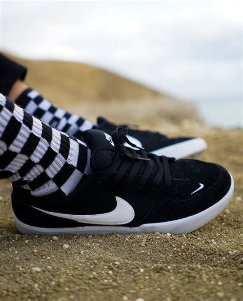 Nike Nike Sb Force 58 Blackwhite Shoes Ozmosis Shoes