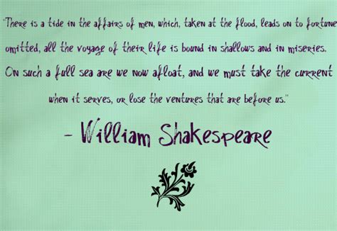 Shakespeare Julius Caesar Words Poetry Quotes