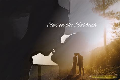 marital sex on the sabbath day — yes or no