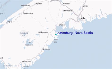 Lunenburg Nova Scotia Tide Station Location Guide