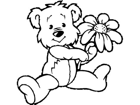 Free printable coloring pages for kids, coloring pages for adults, animals coloring pages, sport car coloring pages, cartoon coloring pages. Free Printable Teddy Bear Coloring Pages - Technosamrat