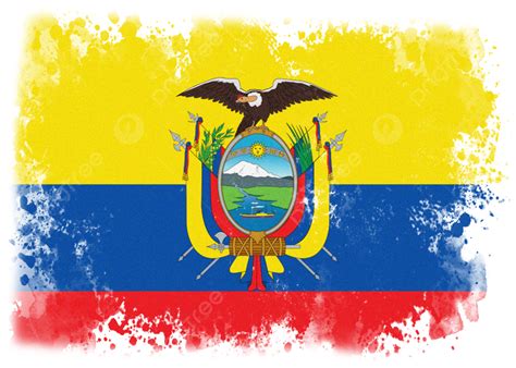 Ecuador National Flag Ecuador Ecuador Flag Flag Png Transparent