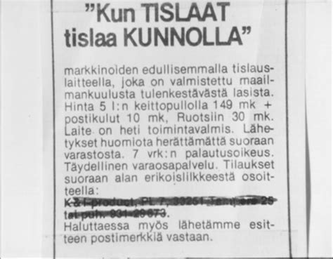 Pontikkaa kotipoltettiin 1970-luvulla kerrostaloissa | Elävä arkisto ...