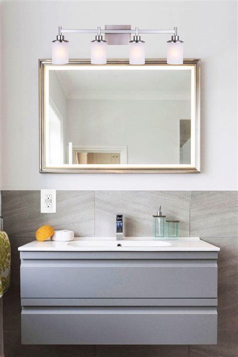 Illuminate Your Bathroom By Installing Vanity Lighting Above Your