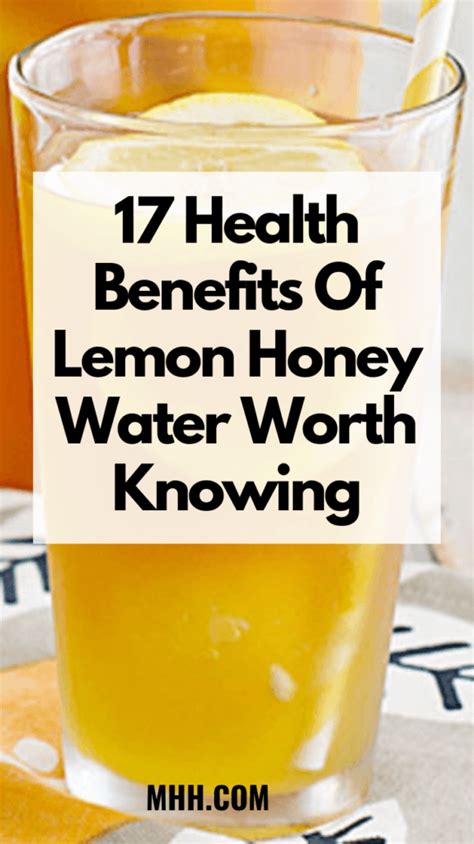 17 Health Benefits Of Lemon Honey Water Worth Knowing Lemon Health