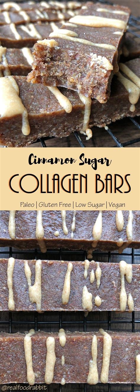 The crust is essentially the base of the lemon bars and must be buttery, flaky and decadent. Cinnamon Collagen Protein Bars (Paleo, Keto) - Bake It ...