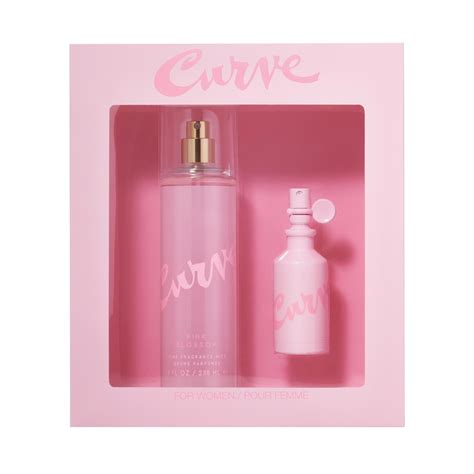 Curve Pink Blossom Perfume Gift Set For Women Pieces Walmart Com Walmart Com