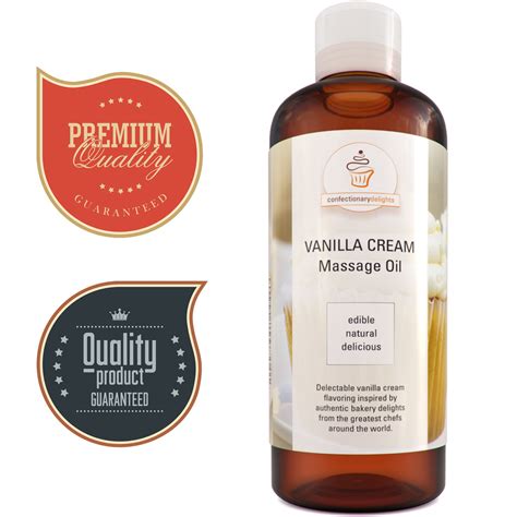 Vanilla Full Body Massage Oil Premium Non Greasy Non Staining Easy Gliding Aromatherapy