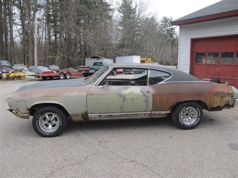 Chevrolet Chevelle Coupe 1969 Green For Sale 135379g336003 1969