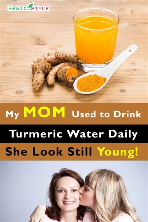 My Mon Used To Drink Turmeric Water Daily I Am Wonder That She Look