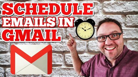Gmail Schedule Emails To Send Later How To Youtube