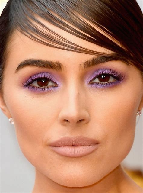 Close Up Of Olivia Culpo At The 2017 Oscars Celebrity Makeup Looks