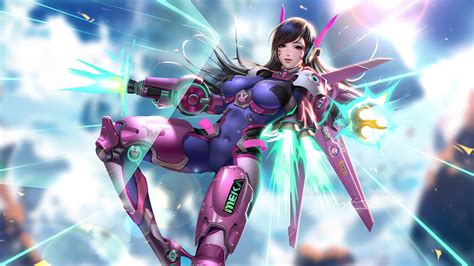 3840x2160 2020 Dva Overwatch Artwork 4k 4k Hd 4k Wallpapers Images Backgrounds Photos And Pictures