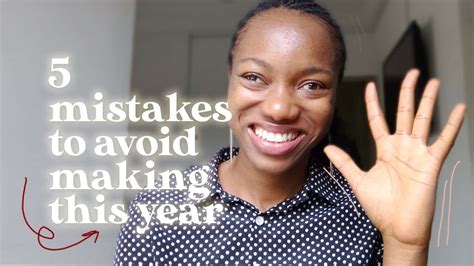 5 Mistakes To Avoid Making This Year Youtube