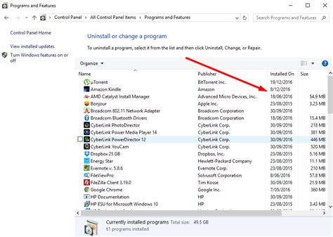How To Get List Of Installed Programs In Windows 10