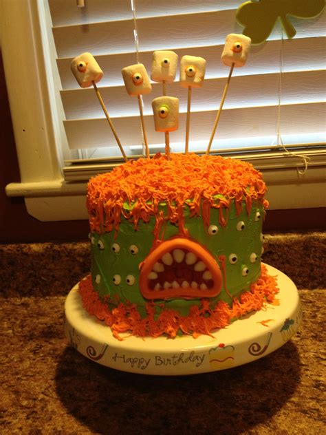 Monster Birthday Cake Monster Birthday Cakes Monster Birthday