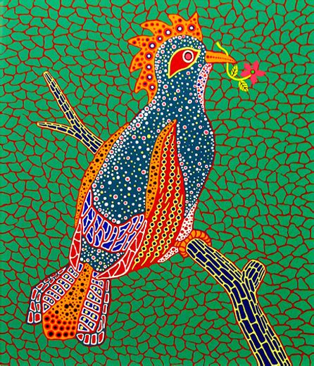蔵出 ベルナール・ビュッフェ ファルコン《 faucon 1957》鷹 肉筆画(草間彌生・藤田嗣治) 草間彌生「暁」を買う｜現代アート販売(通販)のタグボート
