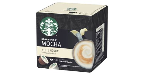 Starbucks Nescafé Dolce Gusto White Mocha 12kaps123g K Ruoka