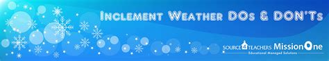 Ess Safety Tips For Inclement Weather