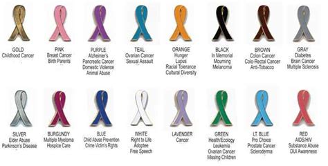 Color Ribbons Lapel Pins Pkg Of 100 Or More